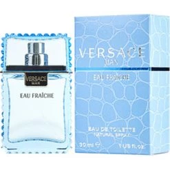 Deals ❤️ Gianni Versace 157812 1 oz Mens Man Eau Fraiche Eau De Toilette Spray 😀