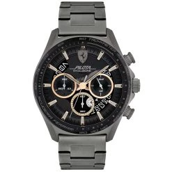 Buy 😀 Ferrari Men's Scuderia Black Dial ⌚ Watch 🔥