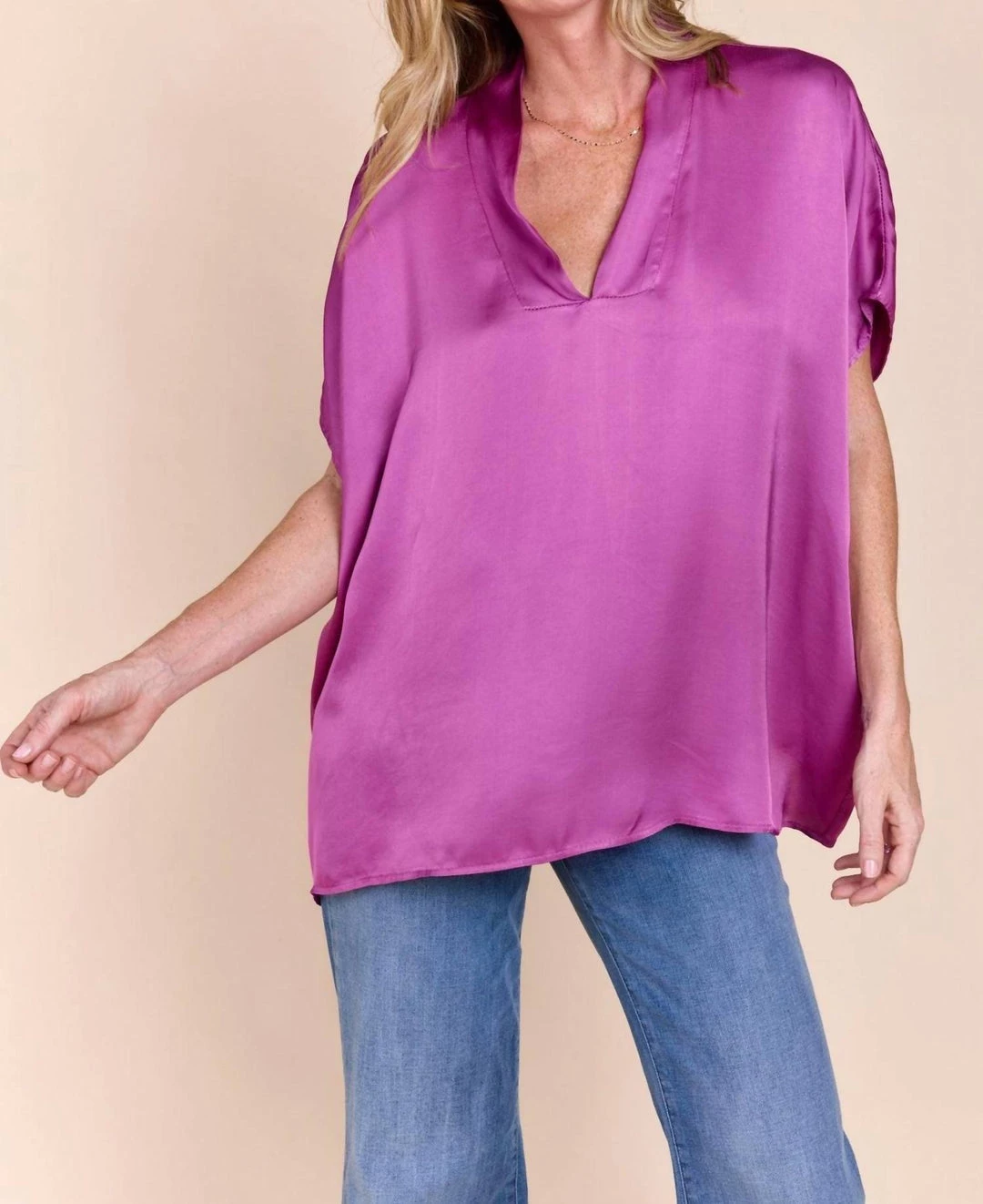 Buy 🛒 Sofia Collections Inez Blouse in Orchidea - 👩 women ⌛ 3 Buy 🛒 Sofia Collections Inez Blouse in Orchidea - 👩 women ⌛