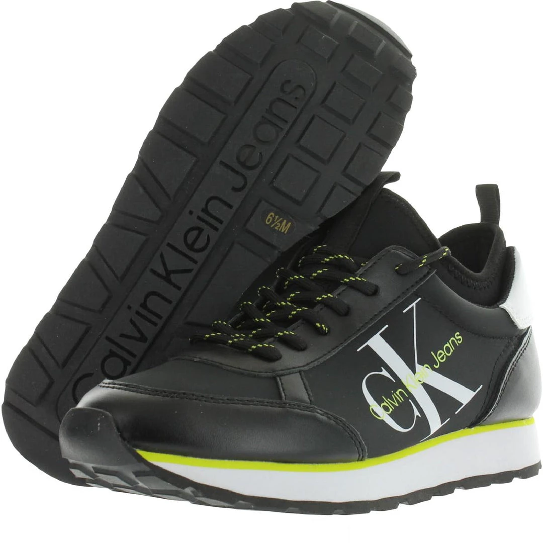 Best Sale ๐ Calvin Klein ๐ Jeans Cyrene ๐ฉ Womens Faux Leather Logo Casual and Fashion ๐ Sneakers โญ 4 Best Sale ๐ Calvin Klein ๐ Jeans Cyrene ๐ฉ Womens Faux Leather Logo Casual and Fashion ๐ Sneakers โญ - Image 2