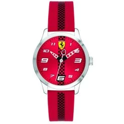 Best Pirce 🛒 Ferrari Men's Classic Red Dial ⌚ Watch 🥰