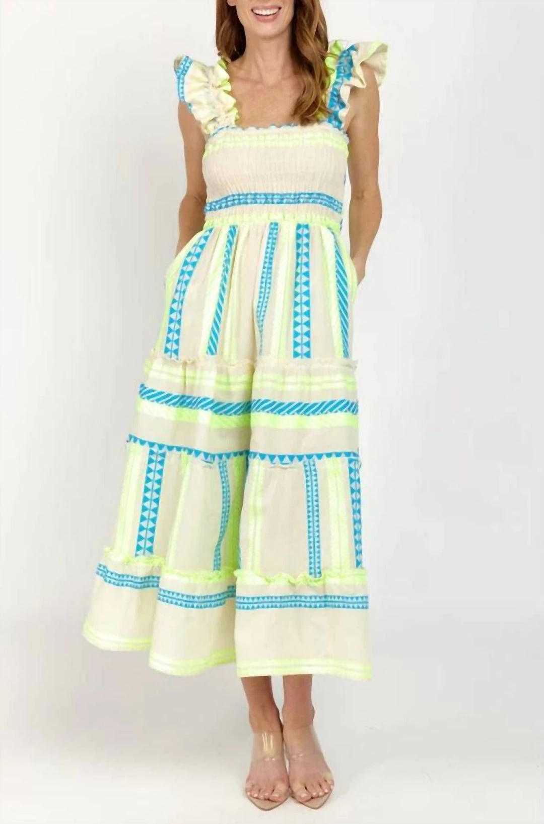 Promo ๐ Sofia Collections Prada Midi ๐ Dress in Neon Yellow Celeste - ๐ฉ women ๐ 3 Promo ๐ Sofia Collections Prada Midi ๐ Dress in Neon Yellow Celeste - ๐ฉ women ๐