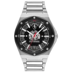 New 👏 Ferrari Men's Scuderia Black Dial ⌚ Watch 🥰