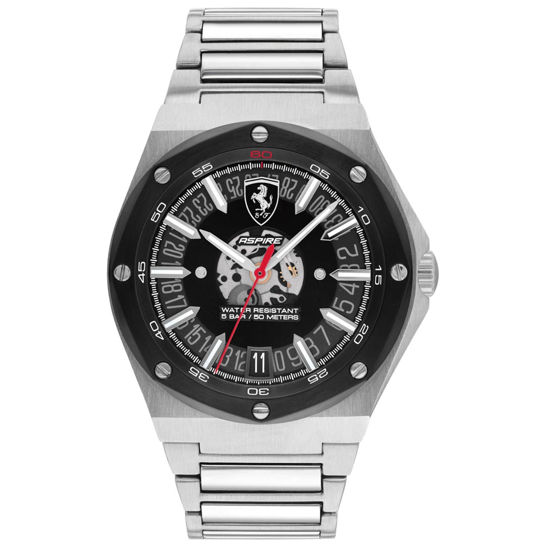 New 👏 Ferrari Men's Scuderia Black Dial ⌚ Watch 🥰 3 New 👏 Ferrari Men's Scuderia Black Dial ⌚ Watch 🥰