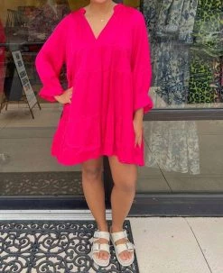 Discount ✔️ Sofia Collections Allure 👗 Dress in Magenta - 👩 women 🎉