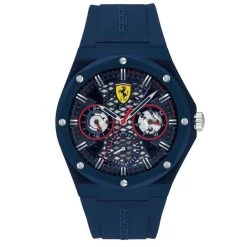 Discount ✔️ Ferrari Men's Classic Blue Dial ⌚ Watch 🧨