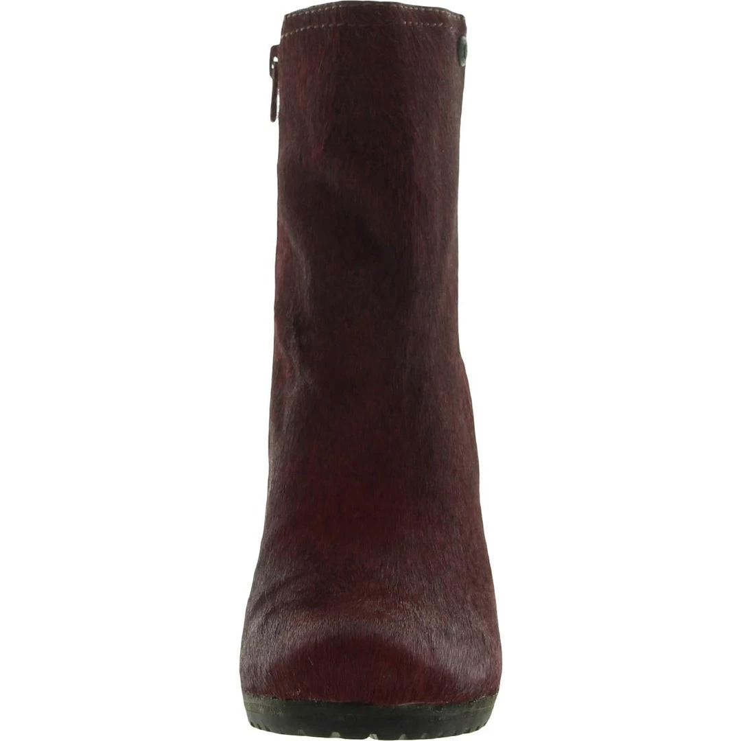 Coupon ⭐ Calvin Klein 👖 Jeans Odelle 👩 Womens Calf Hair Zip Up Wedge 👠 Heels ✨ 4 Coupon ⭐ Calvin Klein 👖 Jeans Odelle 👩 Womens Calf Hair Zip Up Wedge 👠 Heels ✨ - Image 3