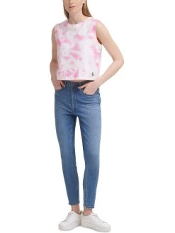 Hot Sale 🎁 Calvin Klein 👖 Jeans 👩 Womens Tie Dye Cotton Tank Top 🤩