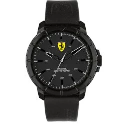 Outlet 🛒 Ferrari Men's Scuderia Black Dial ⌚ Watch 🔔