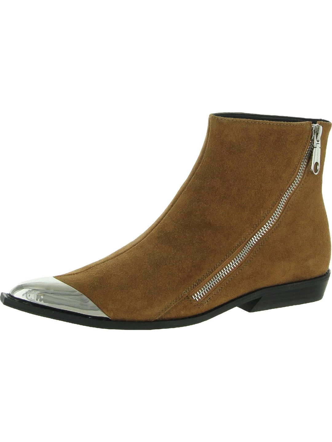 Outlet ๐ Calvin Klein ๐ Jeans Anneke ๐ฉ Womens Suede Toe Cap Booties ๐ 3 Outlet ๐ Calvin Klein ๐ Jeans Anneke ๐ฉ Womens Suede Toe Cap Booties ๐