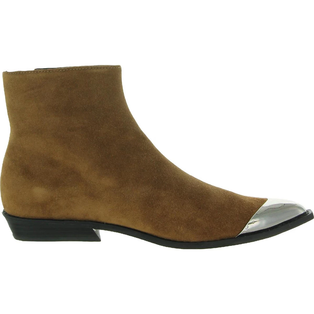 Outlet ๐ Calvin Klein ๐ Jeans Anneke ๐ฉ Womens Suede Toe Cap Booties ๐ 4 Outlet ๐ Calvin Klein ๐ Jeans Anneke ๐ฉ Womens Suede Toe Cap Booties ๐ - Image 2