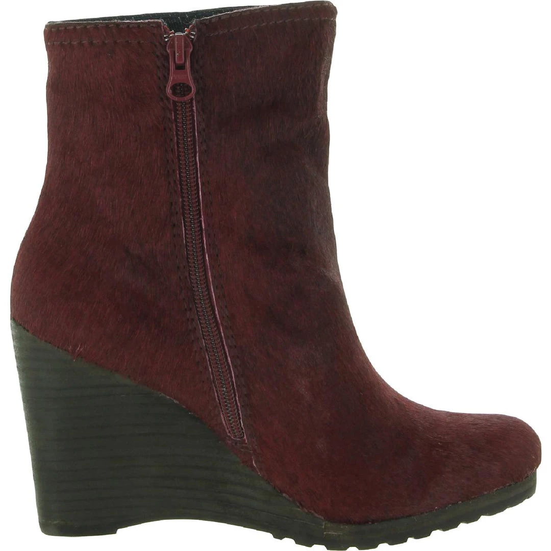 Coupon ⭐ Calvin Klein 👖 Jeans Odelle 👩 Womens Calf Hair Zip Up Wedge 👠 Heels ✨ 3 Coupon ⭐ Calvin Klein 👖 Jeans Odelle 👩 Womens Calf Hair Zip Up Wedge 👠 Heels ✨ - Image 2